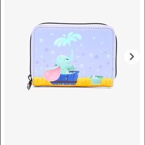 Loungefly Disney Dumbo Bath Time Mini Zip Wallet NWT
